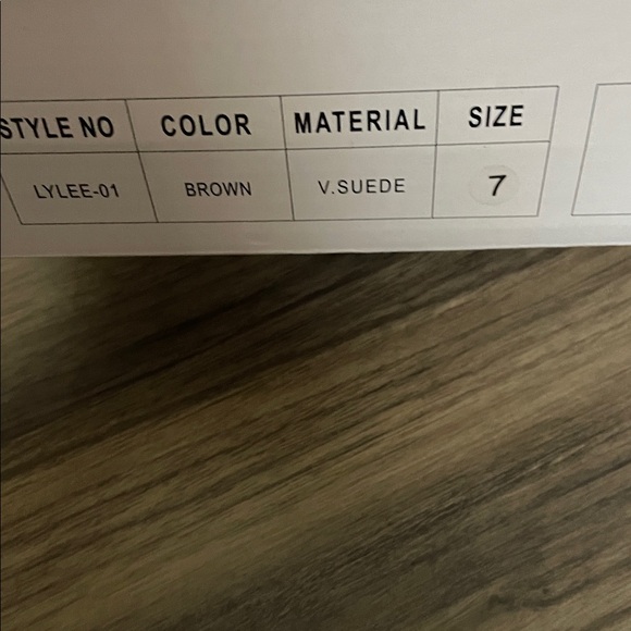 Wild Diva Chocolate Suede Ankle Boots - Picture 3 of 3